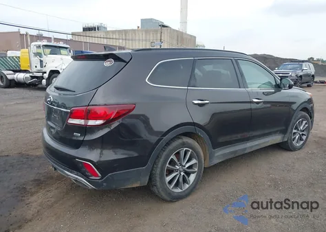 2017 Hyundai Santa Fe Se from USA, damaged, VIN KM8SMDHF7HU176900